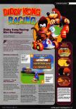 Scan of the walkthrough of Diddy Kong Racing published in the magazine Ultra Game Players 106, page 1