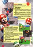 Scan of the walkthrough of Super Mario 64 published in the magazine Game Informer 41, page 7
