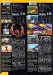 Scan du test de NASCAR '99 paru dans le magazine Game Informer 66, page 1