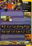 Scan of the preview of Vigilante 8 published in the magazine Game Informer 70, page 11