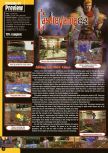 Scan of the preview of Castlevania published in the magazine Game Informer 70, page 3