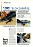 Scan of the preview of 1080 Snowboarding published in the magazine Next Generation 38, page 1