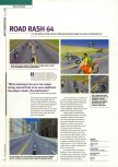 Scan of the preview of Road Rash 64 published in the magazine Next Generation 52, page 3