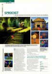 Scan of the preview of Rocket: Robot on Wheels published in the magazine Next Generation 55, page 4
