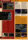 Scan of the walkthrough of Super Mario 64 published in the magazine 64 Solutions 01, page 45