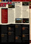 Scan of the walkthrough of Mario Kart 64 published in the magazine 64 Solutions 01, page 2