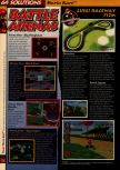 Scan of the walkthrough of Mario Kart 64 published in the magazine 64 Solutions 01, page 3