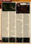 Scan of the walkthrough of Mario Kart 64 published in the magazine 64 Solutions 01, page 9