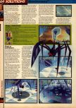 Scan of the walkthrough of Bomberman 64 published in the magazine 64 Solutions 04, page 13