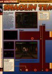Scan of the walkthrough of Mortal Kombat Mythologies: Sub-Zero published in the magazine 64 Solutions 04, page 3