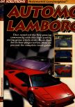 Scan of the walkthrough of Automobili Lamborghini published in the magazine 64 Solutions 04, page 1