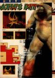 Scan of the walkthrough of Quake published in the magazine 64 Solutions 05, page 54