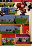 Scan of the walkthrough of Yoshi's Story published in the magazine 64 Solutions 05, page 6