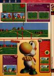 Scan of the walkthrough of Yoshi's Story published in the magazine 64 Solutions 05, page 8