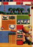 Scan of the walkthrough of Yoshi's Story published in the magazine 64 Solutions 05, page 16