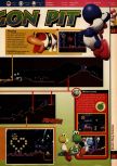 Scan of the walkthrough of Yoshi's Story published in the magazine 64 Solutions 05, page 22