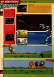 Scan of the walkthrough of Yoshi's Story published in the magazine 64 Solutions 05, page 23