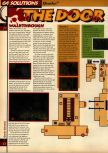 Scan of the walkthrough of  published in the magazine 64 Solutions 05, page 14