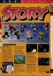 Scan of the walkthrough of Yoshi's Story published in the magazine 64 Solutions 05, page 2