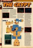 Scan of the walkthrough of  published in the magazine 64 Solutions 05, page 21