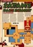 Scan of the walkthrough of Quake published in the magazine 64 Solutions 05, page 35