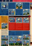 Scan of the walkthrough of Yoshi's Story published in the magazine 64 Solutions 06, page 27