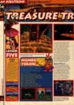 Scan of the walkthrough of Banjo-Kazooie published in the magazine 64 Solutions 06, page 17