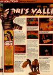 Scan of the walkthrough of Banjo-Kazooie published in the magazine 64 Solutions 06, page 41