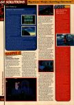 Scan of the walkthrough of  published in the magazine 64 Solutions 06, page 9