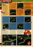 Scan of the walkthrough of Yoshi's Story published in the magazine 64 Solutions 06, page 14