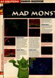 Scan of the walkthrough of Banjo-Kazooie published in the magazine 64 Solutions 07, page 5