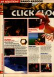 Scan of the walkthrough of Banjo-Kazooie published in the magazine 64 Solutions 07, page 17