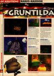Scan of the walkthrough of Banjo-Kazooie published in the magazine 64 Solutions 07, page 23