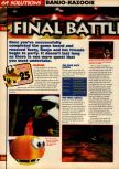 Scan of the walkthrough of Banjo-Kazooie published in the magazine 64 Solutions 07, page 27