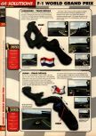 Scan of the walkthrough of F-1 World Grand Prix published in the magazine 64 Solutions 08, page 11