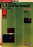 Scan of the walkthrough of Gex 64: Enter the Gecko published in the magazine 64 Solutions 08, page 7