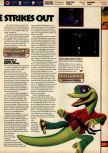 Scan of the walkthrough of Gex 64: Enter the Gecko published in the magazine 64 Solutions 08, page 10