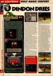 Scan of the walkthrough of Holy Magic Century published in the magazine 64 Solutions 08, page 8