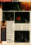 Scan of the walkthrough of Turok 2: Seeds Of Evil published in the magazine 64 Solutions 09, page 15