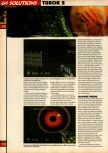 Scan of the walkthrough of Turok 2: Seeds Of Evil published in the magazine 64 Solutions 09, page 31