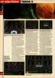 Scan de la soluce de Turok 2: Seeds Of Evil paru dans le magazine 64 Solutions 09, page 35