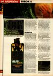 Scan of the walkthrough of  published in the magazine 64 Solutions 09, page 39