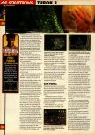 Scan of the walkthrough of  published in the magazine 64 Solutions 09, page 47
