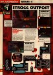 Scan of the walkthrough of Quake II published in the magazine 64 Solutions 13, page 3