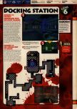 Scan of the walkthrough of Quake II published in the magazine 64 Solutions 13, page 8