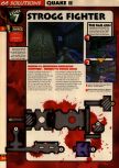 Scan of the walkthrough of Quake II published in the magazine 64 Solutions 13, page 9