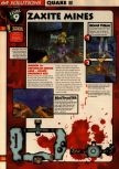 Scan of the walkthrough of Quake II published in the magazine 64 Solutions 13, page 11
