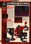Scan de la soluce de Quake II paru dans le magazine 64 Solutions 13, page 13