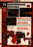 Scan of the walkthrough of Quake II published in the magazine 64 Solutions 13, page 15