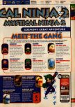 Scan of the walkthrough of Mystical Ninja 2 published in the magazine 64 Solutions 13, page 2